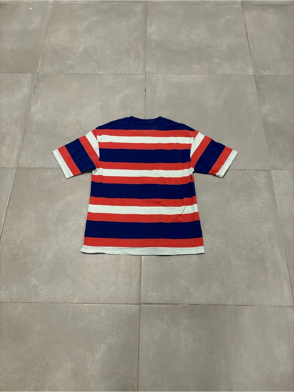 Jordan Red, White & Blue Striped Tee